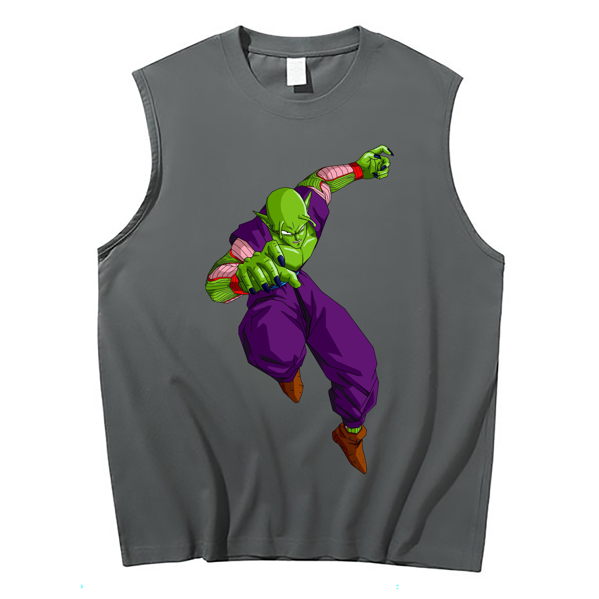 （画像用） ドラゴンボール ピッコロ DRAGON BALL Piccolo コットン100％タンクトップ（フロントプリント）